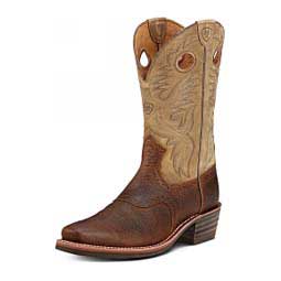 Heritage Roughstock 12-in Cowboy Boots Brown Bomber - Item # 40339