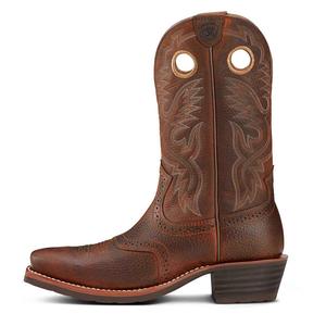 Heritage Roughstock 12-in Cowboy Boots Brown Rowdy - Item # 40339