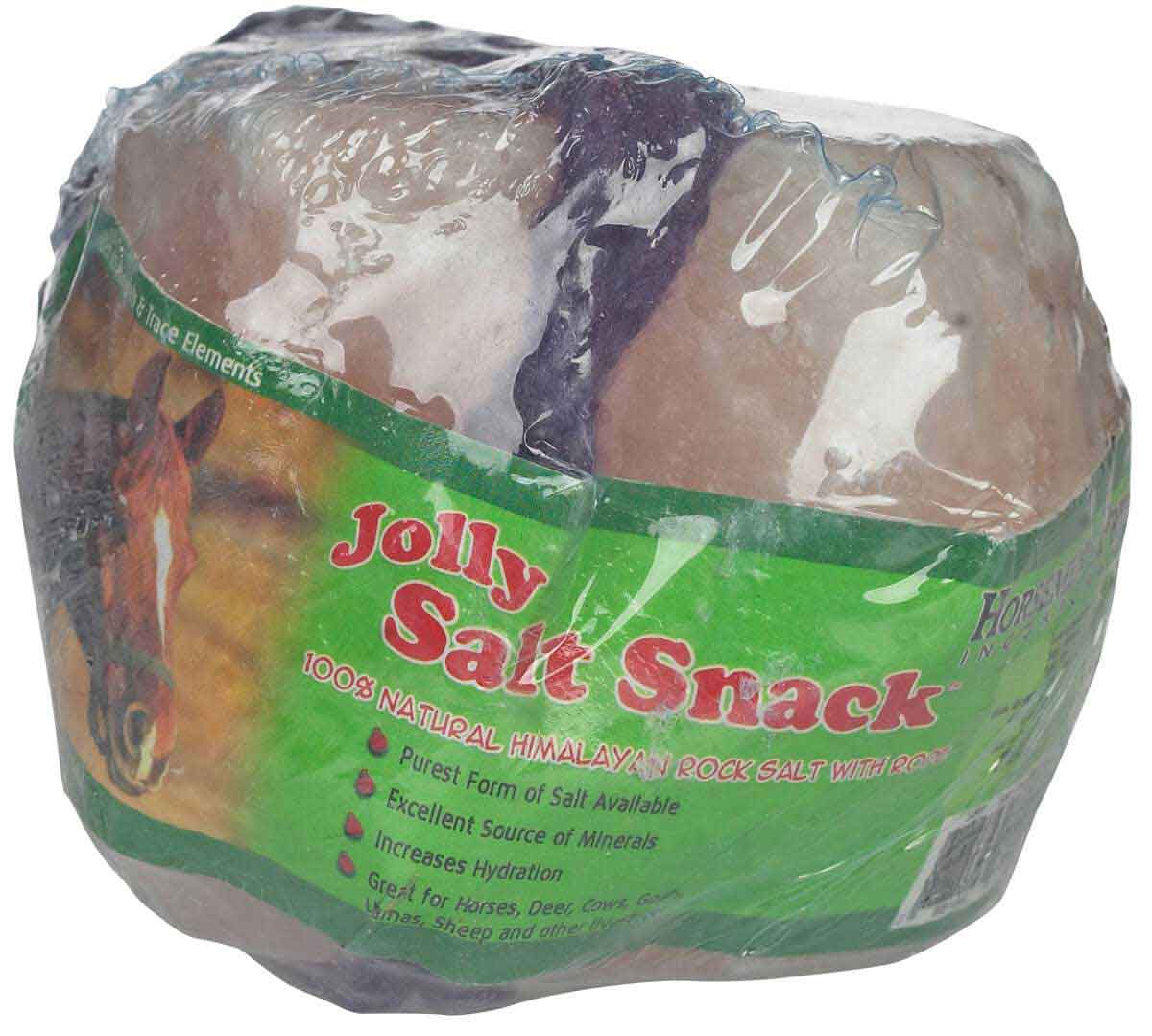 Himalayan Rock Mineral Salt Block on a Rope Horse Cattle Cows Electrolytes 4.4# 