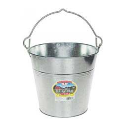 Galvanized Heavy-Duty Dairy Pail 14 quart - Item # 40660