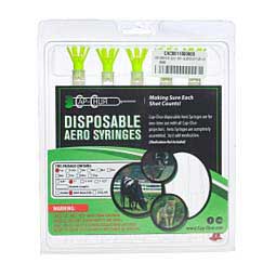 Cap-Chur Disposable Aero Syringes w/ Grit Blasted Needles 1 cc x 1 in grit blasted needle (5 ct) - Item # 40669