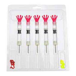 Cap-Chur Disposable Aero Syringes w/ Grit Blasted Needles 2 cc x 1 in grit blasted needle (5 ct) - Item # 40670
