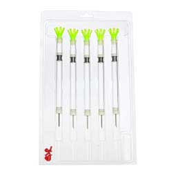 Cap-Chur Disposable Aero Syringes w/ Grit Blasted Needles 7cc x 1 in grit blasted needle (5 ct) - Item # 40674