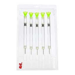 Cap-Chur Disposable Aero Syringes w/ Grit Blasted Needles 7cc x 1'' grit blasted needle (5 ct) - Item # 40674