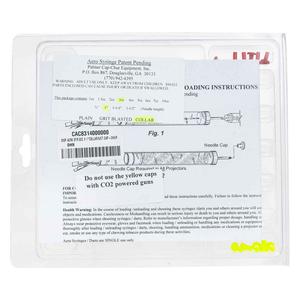 Cap-Chur Disposable Aero Syringes with Grit Blasted Collared Needles 3 cc x 1 in (5 ct) - Item # 40676