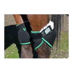 Hock Shields Ultra Horse Hock Protectors Black L/XL (15-17'') 2 ct - Item # 40781