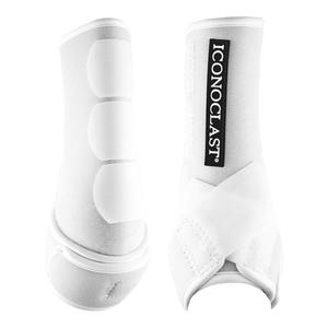 Iconoclast Hind Ortho Horse Boots White - Item # 40804