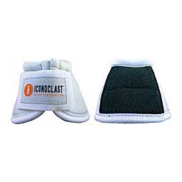Iconoclast Horse Bell Boots White - Item # 40806