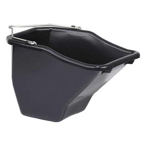 Better Bucket for Livestock Black 10 quart (17.5 in L x 12.5 in W x 11 in - Item # 40829