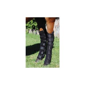 Full Leg Ice Therapy Horse Boot Black - Item # 40837