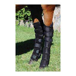 Full Leg Ice Therapy Horse Boot Black - Item # 40837