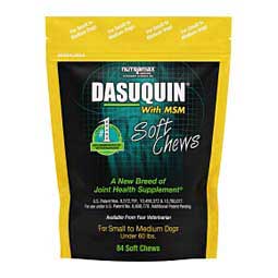Dasuquin with MSM Soft Chews for Dogs S/M (up to 60 lbs) 84 ct - Item # 40868