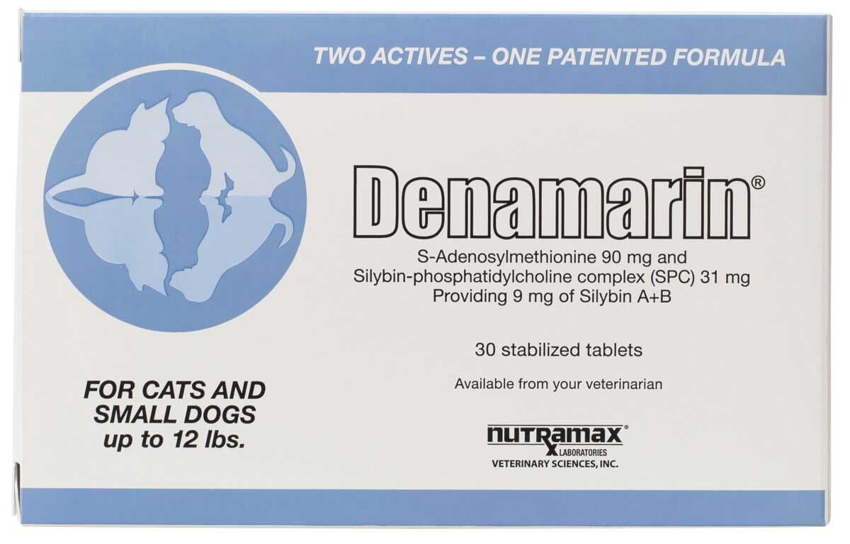 Denamarin Tablets for Dogs and Cats Nutramax Laboratories Liver
