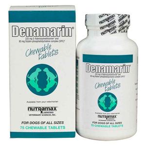 Denamarin Liver Health Chewable Tablets for Dogs 225 mg (75 ct) - Item # 40875