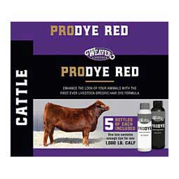 ProDye Livestock Hair Coloring Red - Item # 40891