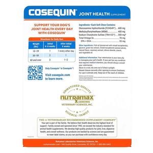 Cosequin Joint Health Soft Chews for Dogs 120 ct - Item # 40994