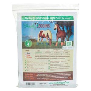 thumbnail interactive-video image 1 of SHOOFLY Horse Leggins For Ponies/Donkeys - Blue Fly Protection With Velcro Fasteners 1 of 5