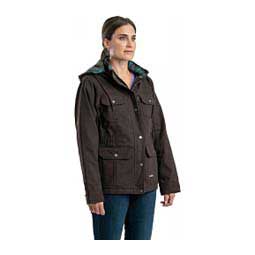 Quilted Barn Womens Coat Dark Brown - Item # 41083