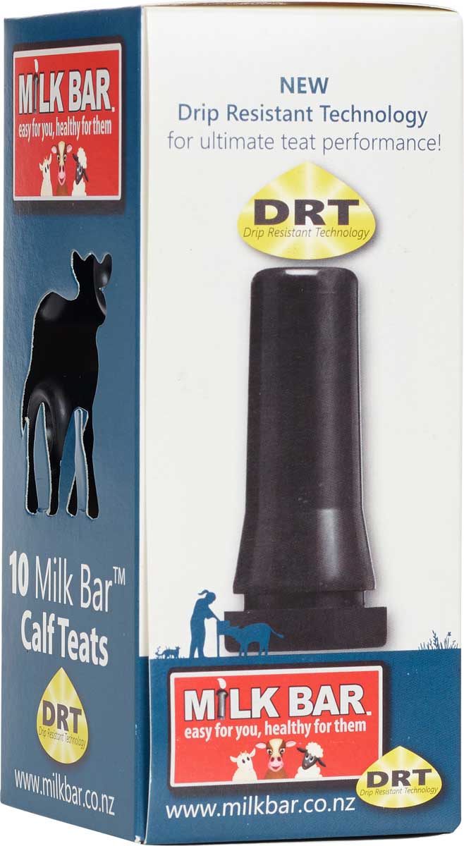 MilkBar Black Calf Teat 
