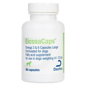 EicosaCaps Omega 3 & 6 Capsules for Dogs and Cats L (60 ct) - Item # 41244