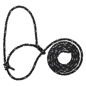 Sullivan's Cattle Rope Halter Black/White - Item # 41255
