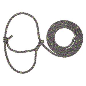 Sullivan's Cattle Rope Halter Gray/Purple/Lime Green - Item # 41255
