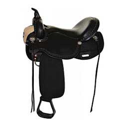 6913 Willow Springs Cordura Trail Horse Saddle Black - Item # 41443