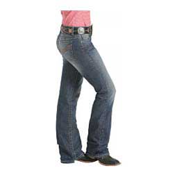 ADA Mid Rise Relaxed Boot Cut Womens Jeans Stonewash - Item # 41494