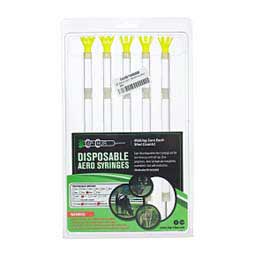 Cap-Chur Disposable Aero Syringes w/ Grit Blasted Collared Needles 10 cc x 1 in (5 ct) - Item # 41519