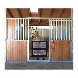 Horse Stall Door Guard Black Plaid - Item # 41668