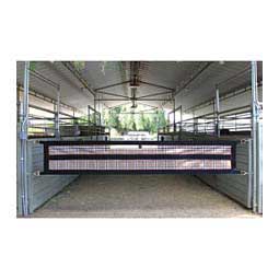 Horse Stall Aisle Guard Black Plaid - Item # 41669