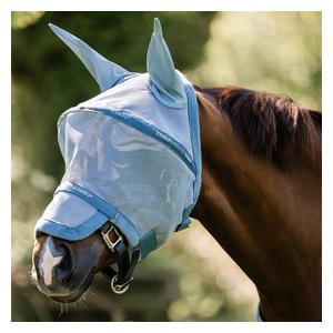 Rambo Horse Fly Mask Heather Blue - Item # 41681