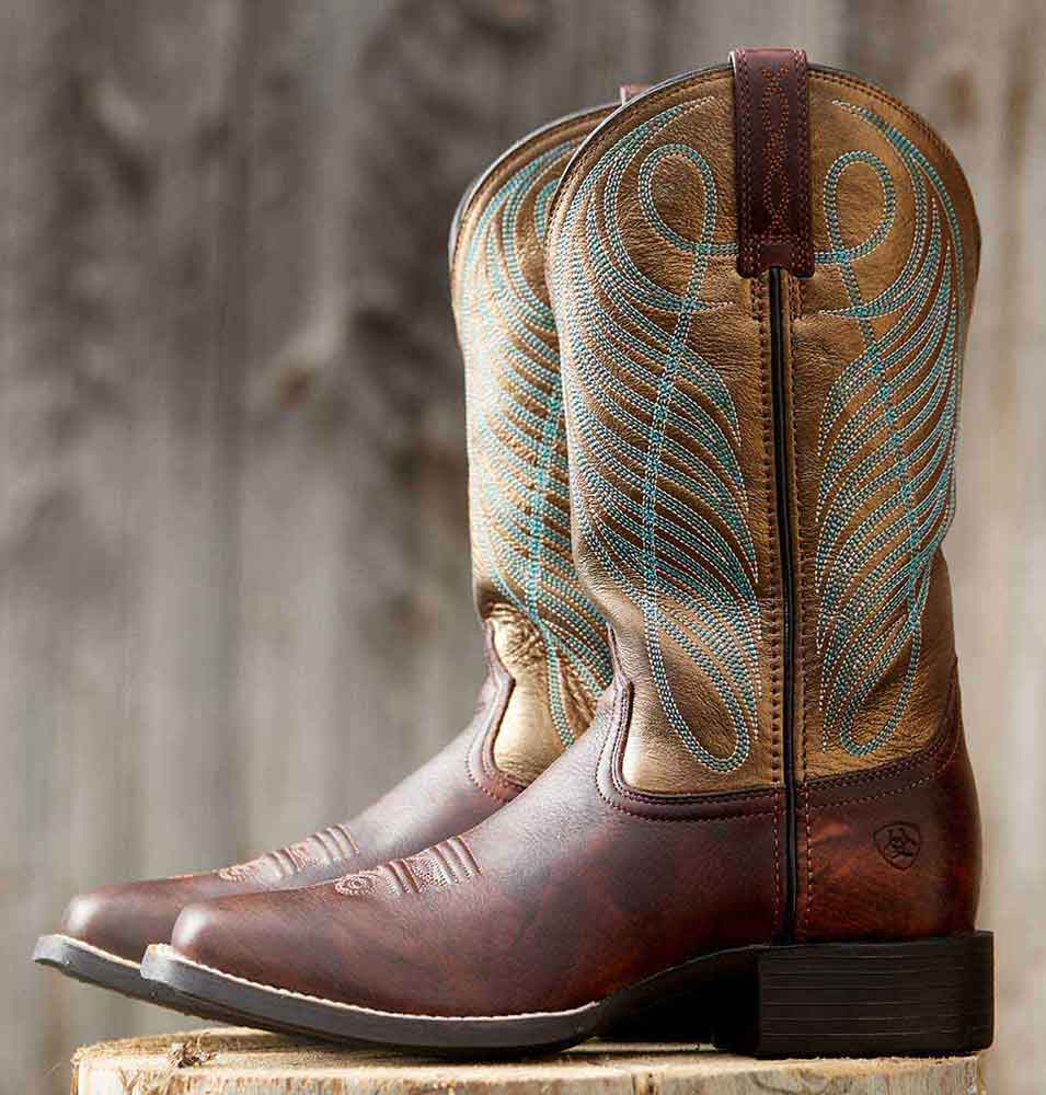 round tip cowgirl boots
