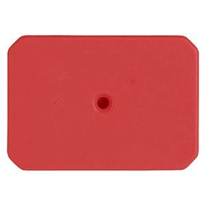 Swine Star Max Ear Tags Blank Red - Item # 41782
