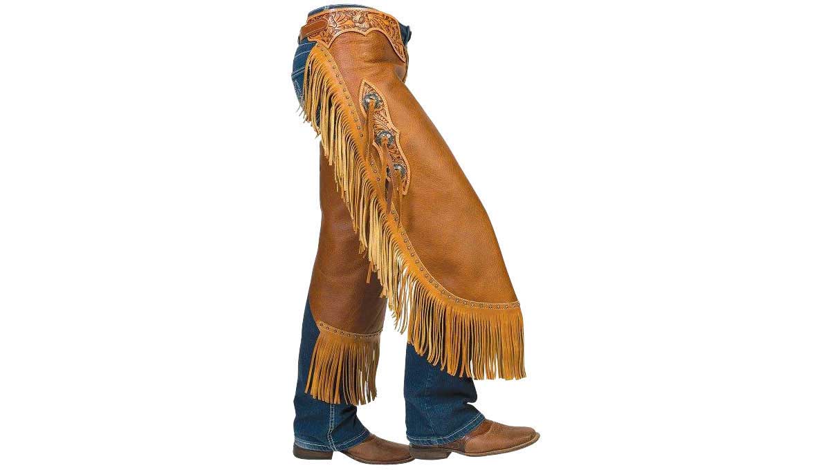 Valley Vet - Fashion Floral Chinks Weaver Leather - Riding Gear