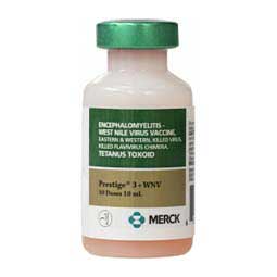 Prestige 3 + WNV Equine Vaccine 10 dose vial - Item # 41881