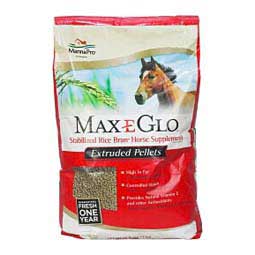 Max-E Glo Pellets Stabilized Rice Bran for Horses 40 lb - Item # 41960
