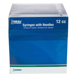 Disposable Syringe with Needle for Adequan IM Equine 100 ct (12 cc w 20 ga x 1 1/2 in) - Item # 42022