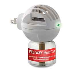 Feliway MultiCat Plug-In Diffuser and Refill 48 ml - Item # 42035