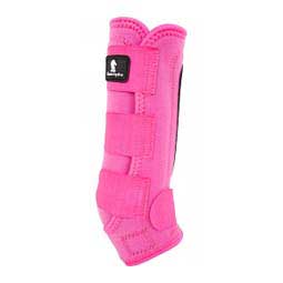 Classic Fit Hind Sling Horse Boots Hot Pink - Item # 42072