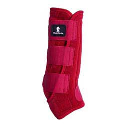 Classic Fit Hind Sling Horse Boots Crimson - Item # 42072