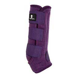 Classic Fit Hind Sling Horse Boots Eggplant - Item # 42072