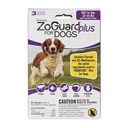 ZoGuard Plus for Dogs 3 doses (23-44 lbs) - Item # 42132