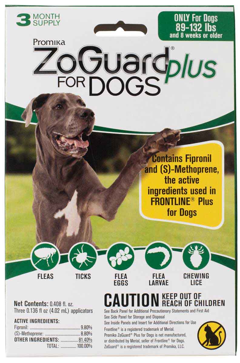 ZoGuard Plus for Dogs Promika Flea Tick Control Pet