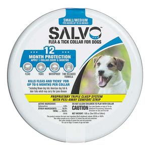Salvo Flea & Tick Collar for Dogs 2 doses (up to 20 in neck) - Item # 42146