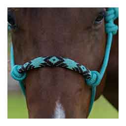 Beaded Rope Halter Aqua - Item # 42176