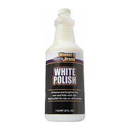 White Polish Coat & Hide Polish for Livestock Quart - Item # 42191