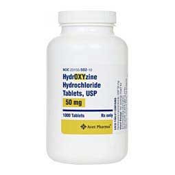 Hydroxyzine HCl 50 mg 1000 ct - Item # 421RX