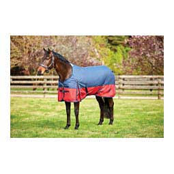 Medium Standard Neck Horse Blanket Navy/Red - Item # 42296