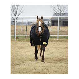 Medium Weight Turnout Horse Blanket Black/Tan - Item # 42322